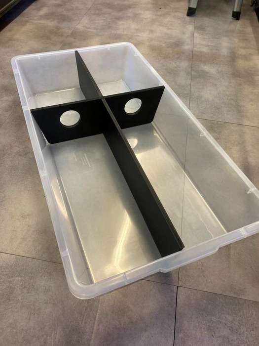 Tub divider LP70 HerpEasy